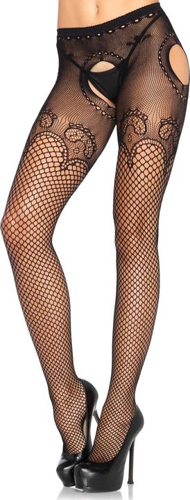 Actual product image Leg Avenue Net Suspender Pants (One size)