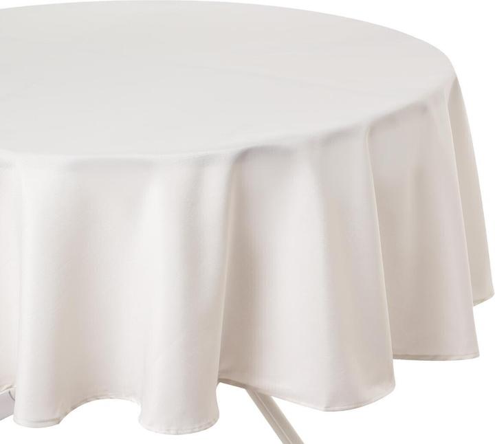 Produktbild Atmosphera TABLECLOTH IVORY ROUND D180CM 103901A