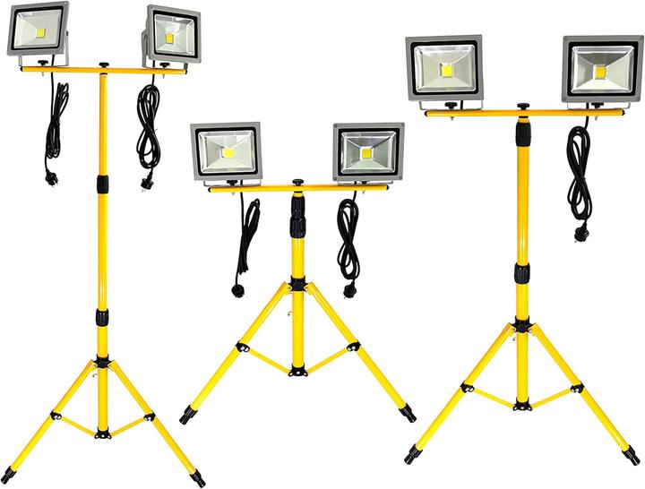 Actual product image Trango LED Baustrahler-Set G1504 (3200 lm)