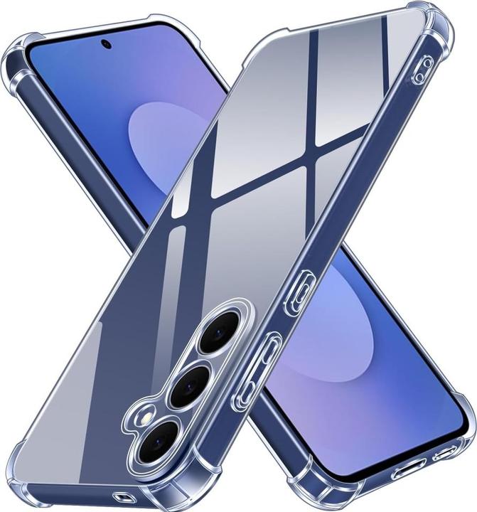 Produktbild Screenguard Crystal Soft Airbag Bumper Hülle (Samsung Galaxy S25 FE)