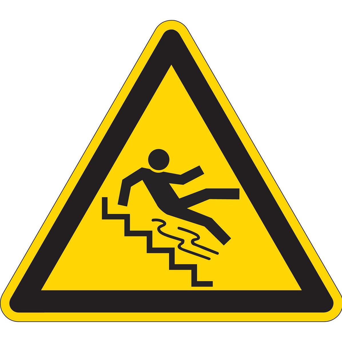 Brady PIC-848-TRI 50-B7541, Warnschilder - Vorsicht Treppe (7 Schilder) (801181)