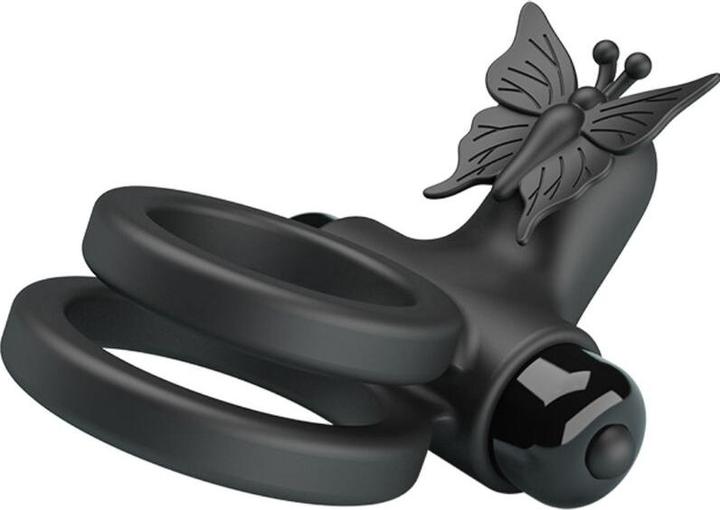 Produktbild Pretty Love Doppelringvibrator Mit Schwarzem Stimulator