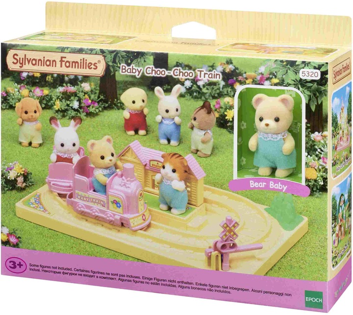 Image du produit Sylvanian Families Bébé train de l'aventure