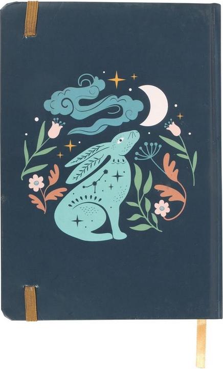 Produktbild Something Different Notizbuch Midnight Hare A5 (A5, Liniert, Harter Einband)