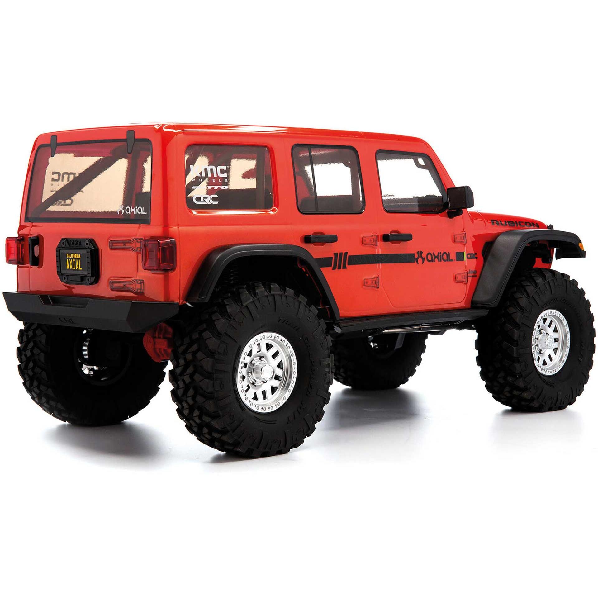 Axial CRAWLER JLU WRANGLER 1:10 4WD EP RTR SCX10 III - ROSSO (RTR pronto all'uso)