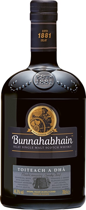 Produktbild Bunnahabhain Toiteach A DhÃ Single Malt Scotch Whisky (Single Malt, Scotch Whisky, 1 x 70 cl)