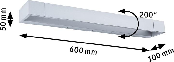Image du produit Paulmann Wandleuchte Lucille (2100 lm)