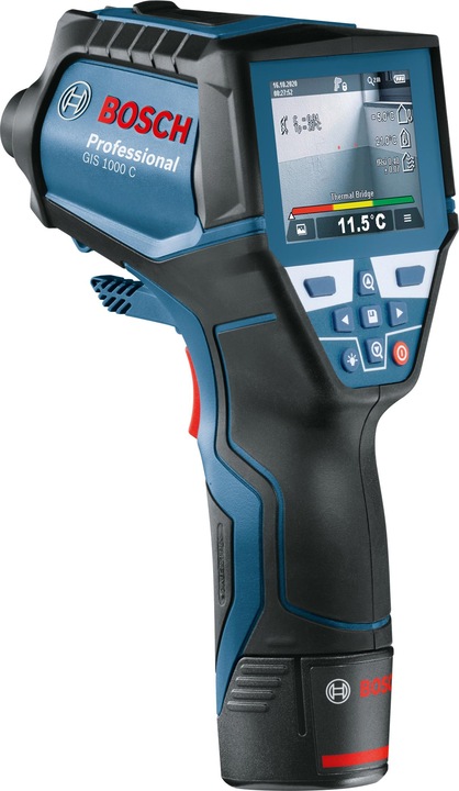 Bosch Professional GIS 1000 C, batteria Li-Ion 12V da 1,5 Ah