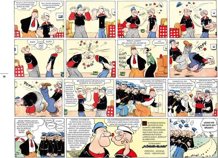 Image du produit Popeye (Allemand, E. C. Segar, 2022)