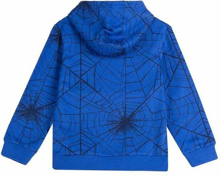 Produktbild Spiderman Spider-Man Jungen Sweater Mit Kapuze Blau (128)