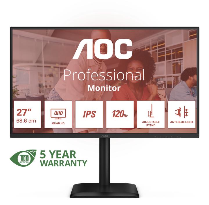 Image du produit AOC Q27E4U (2560 x 1440 pixels, 27")