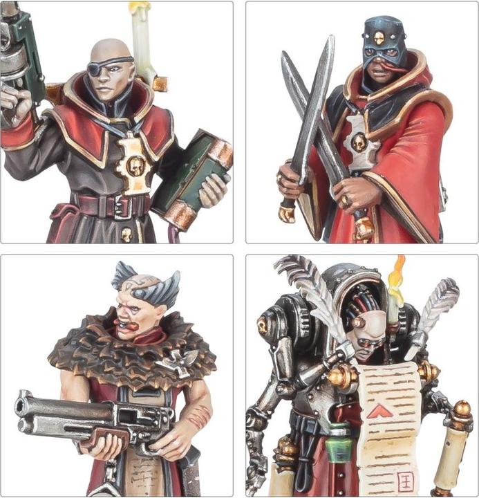 Produktbild Games Workshop Warhammer 40k - Battleforce Agents Imperiaux : Ordo Hereticus (2024) (Kunststoff)