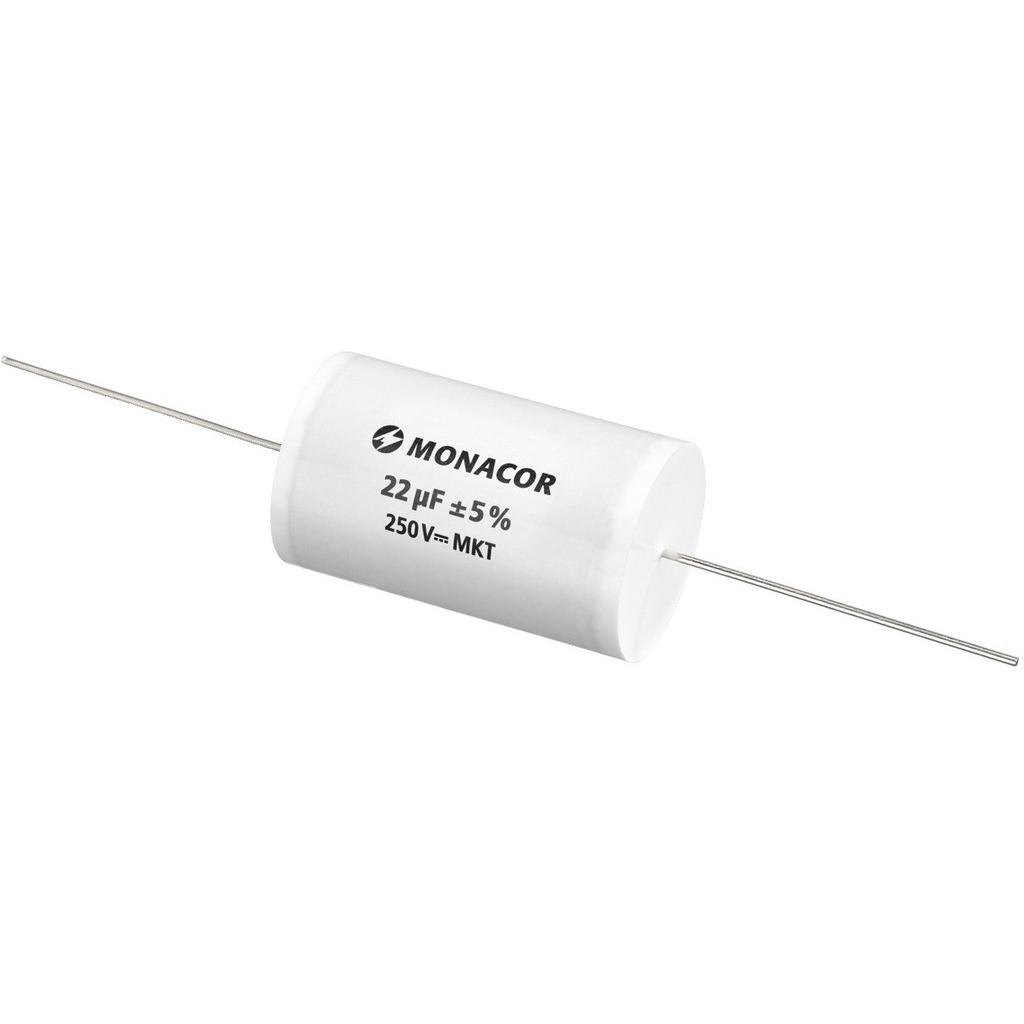 Monacor MKT-Folienkondensator, Lautsprecher Bauteile, Weiss