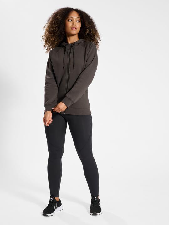 Immagine prodotto hummel Felpa Con Cappuccio Rossa Con Zip Pesante Donna (XS)