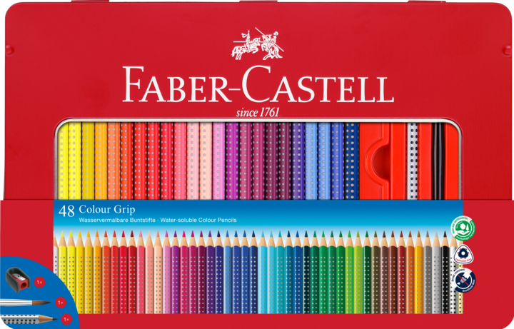 Actual product image Faber-Castell colour grip (Multicoloured, 48 x)