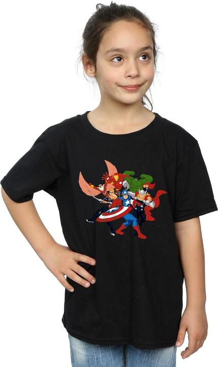 Produktbild Avengers Assemble Comic Team TShirt Mädchen (152, 158)