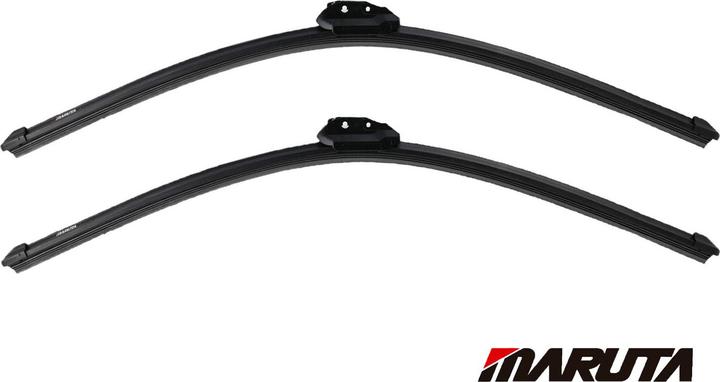 Produktbild Maruta Scheibenwischer SET 650 mm / 650 mm für Frontscheibe, Aero-dynamik optimierte Wischerblätter aus wa