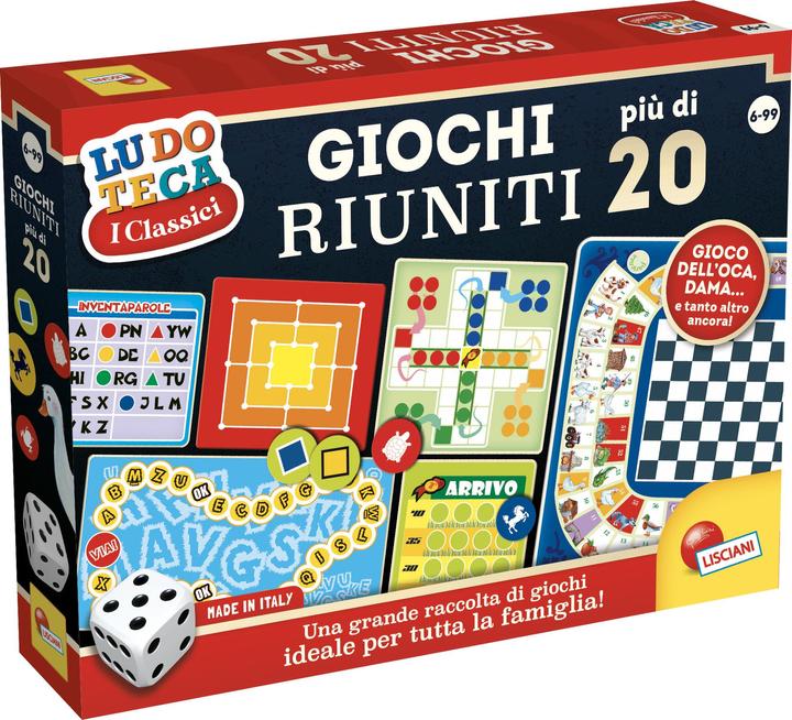 Actual product image Lisciani Ludoteca Games Gathered More Than 20