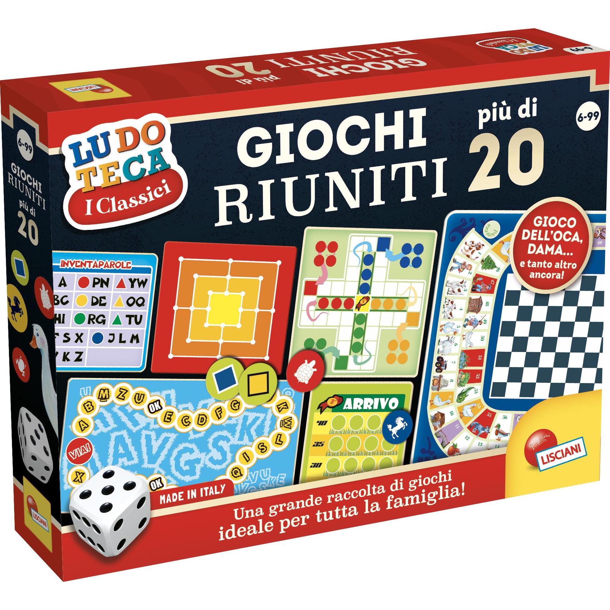 Lisciani Ludoteca Games Gathered More Than 20