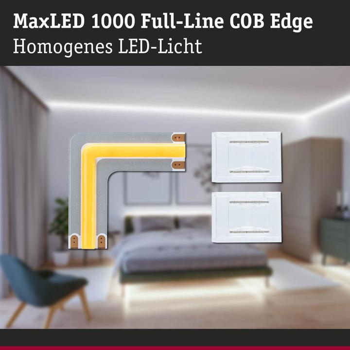 Actual product image Paulmann MaxLED 1000 Full-Line COB Stripe corner (Daylight, 3 cm, Indoor)