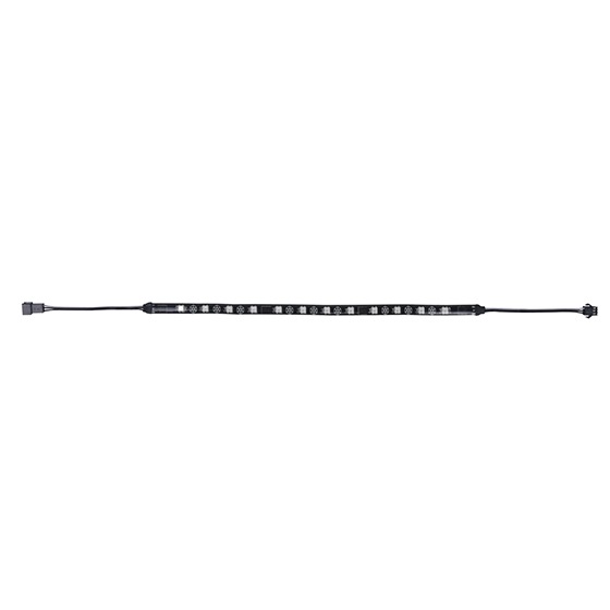 Actual product image Silverstone SST-LS03 - Bright RGB LED Light Strip for modding PC cases, 30cm, 12 pieces adre (RGB)