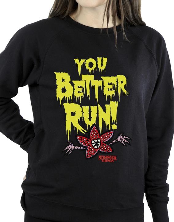 Produktbild Netflix Stranger Things You Better Run Sweatshirt (S)