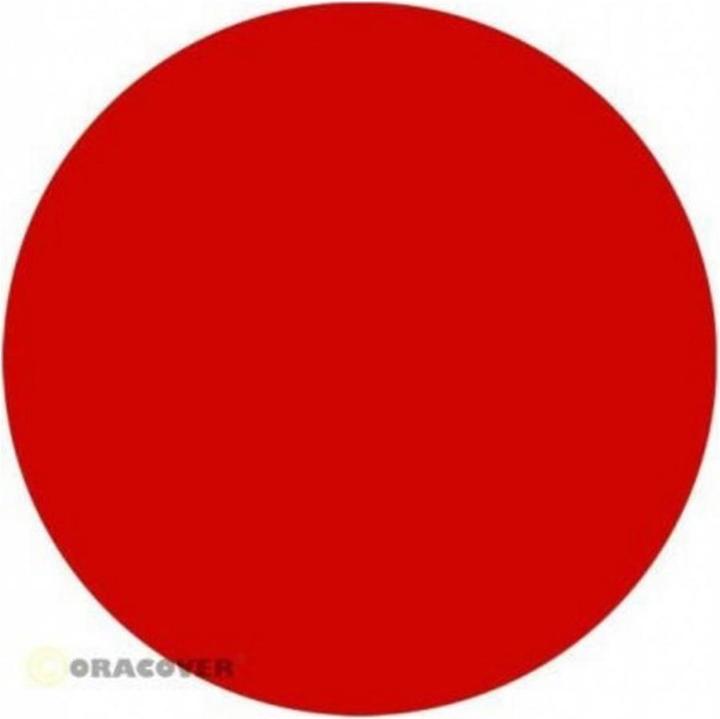 Image du produit Oracover Feuille thermocollante, rouge fluorescent