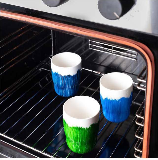 Actual product image Royal Talens Glass & Porcelain Transparent set Blues | 4 x 30 ml (120 ml)