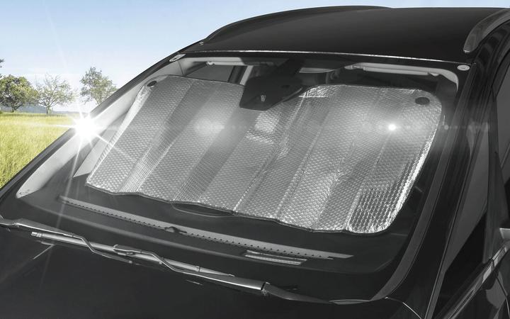 Actual product image Walser Front sunshade 130 x 60 cm with air chambers