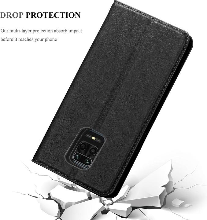 Actual product image Cadorabo Book Invisible Magnet Cover (Xiaomi Redmi Note 9, Xiaomi Redmi Note 9S)