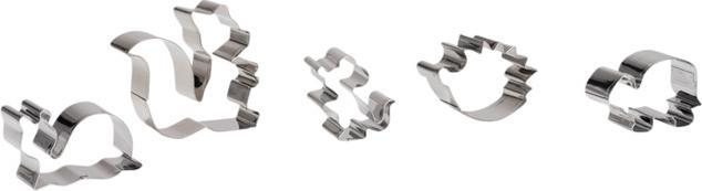 Patisse Cookie Cutter Forest Animals Set/5