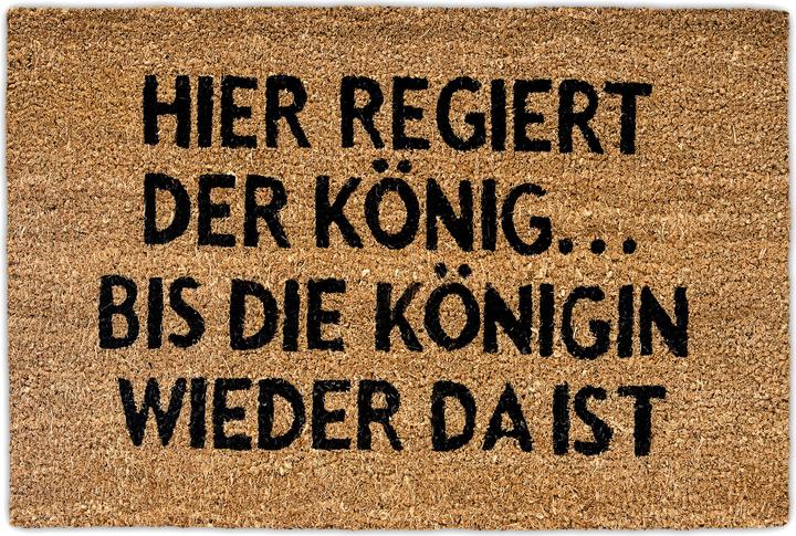 Relaxdays Doormat coconut (40 x 60 x 1 cm)