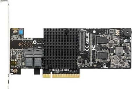 ASUS PIKE II 3108-8i-16PD 8-port internal SAS 12G H/W RAID kit RAID 0 1,10 5 6 50 60 single pack