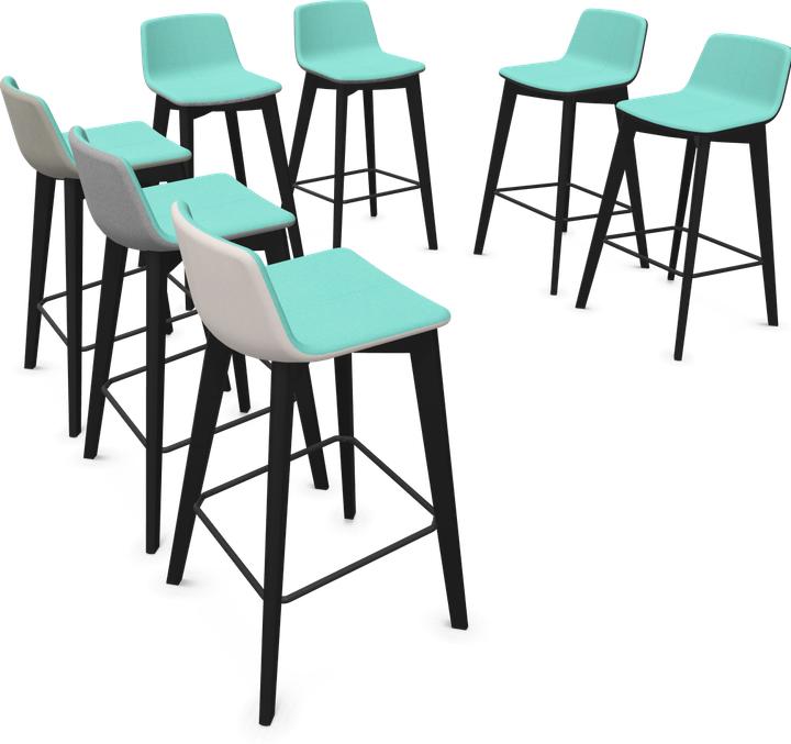 Actual product image Narbutas Twist & Sit Bar Stool