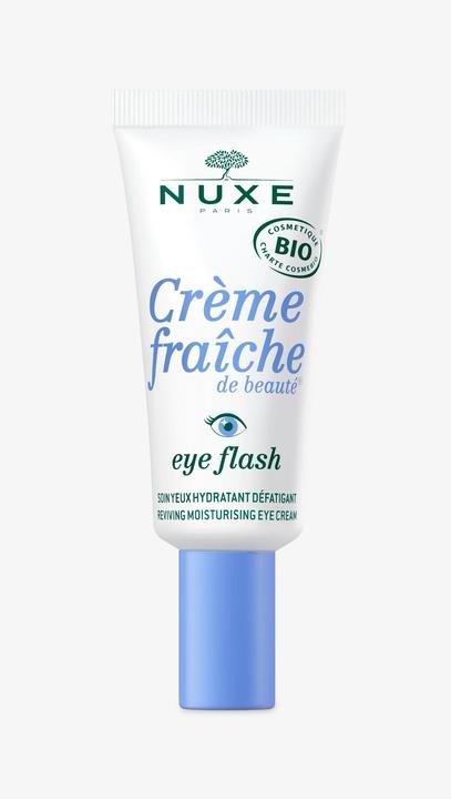 Immagine prodotto Nuxe Creme Fraiche De Beauté Eye Flash Bio 15 ml (Crema per la cura degli occhi, Giorno + Notte, 15 ml)