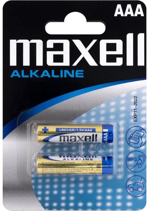 Image du produit Maxell Pile AAA 2 pièces (2 pcs, AAA)