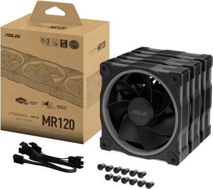 Produktbild ASUS PRIME MR120 FAN ARGB BLACK 3IN1 (120 mm, 1 x)