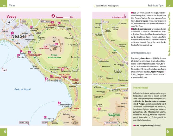 Image du produit Reiseführer Golf von Neapel, Kampanien, Cilento (Allemand, Peter Amann, 2023)