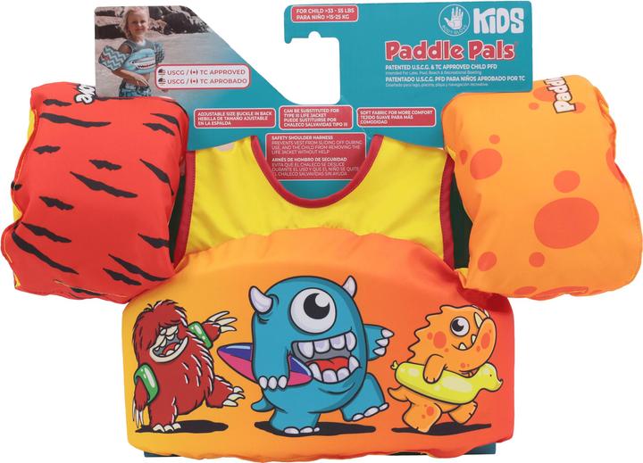 Produktbild Bodyglove Body Glove Paddle Pal Monsters 3-6 Jahre (One Size, 15 - 30 kg)