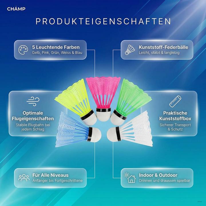 Produktbild Champ Badminton Bälle