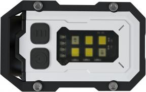 Actual product image Newell EDC Nyks Solid LED-Taschenlampe – weiss (5.70 cm)