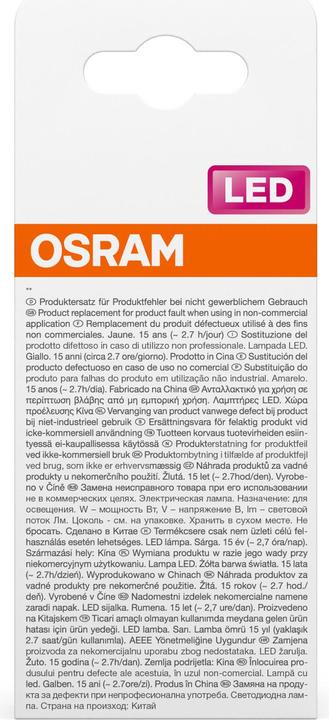 Actual product image Osram LED Monochrome (E27, 235 lm, 1 x)