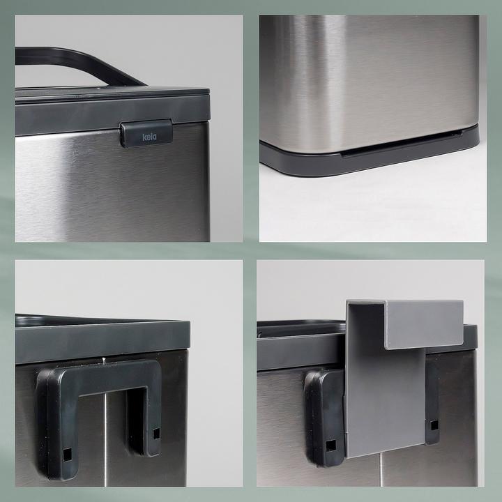 Produktbild Kela Silberner Plata Biomüllcontainer (2.10 l)