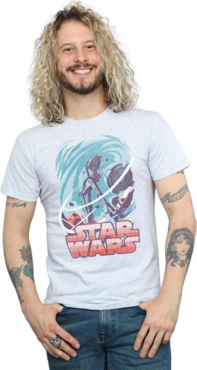 Image du produit Star Wars - T-shirt HOTH SWIRL - Homme (XXL)