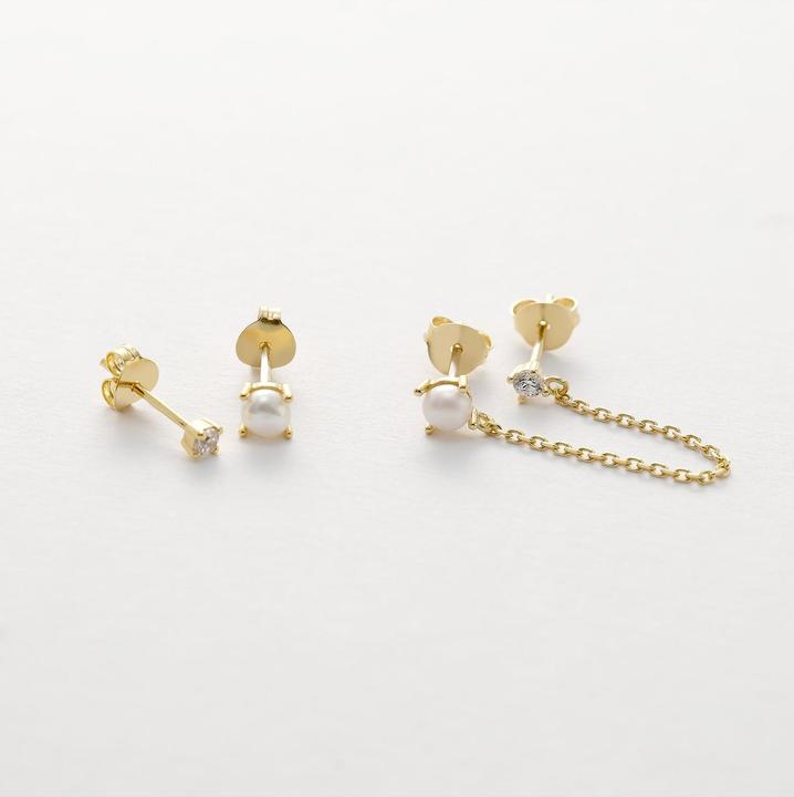 Produktbild Esprit Schmuck-Set GLOSSY PEARLS (925er Silber, Perle)