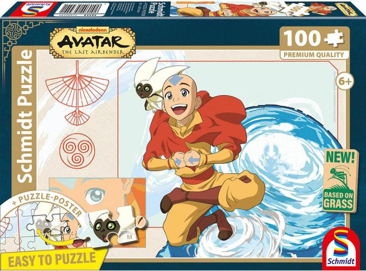 Immagine prodotto Schmidt Spiele Avatar, Der Herr der Elemente 100 Teile (100 pezzi)