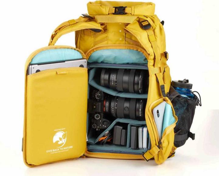 Productafbeelding Shimoda Action X25 v2 Starter Kit (Klein ML CU) - Geel (Foto rugzak, 20 l)