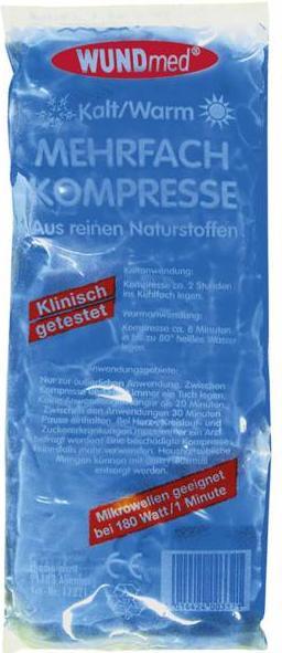 Actual product image Wundmed Multiple compress c/w 28.5 x 11.5cm