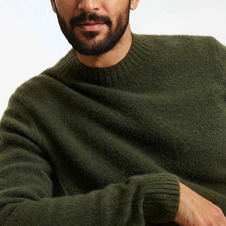 Produktbild La Redoute Collections Pullover mit Rundhalsausschnitt aus luftigem Strickgewebe (L)