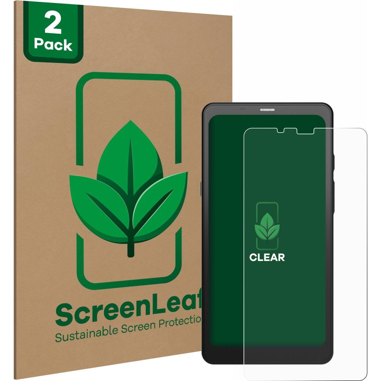 ScreenLeaf Schutzfolie nachhaltiger Displayschutz Displayschutzfolie Folie Klar Transparent, eReader Zubehör, Transparen...
